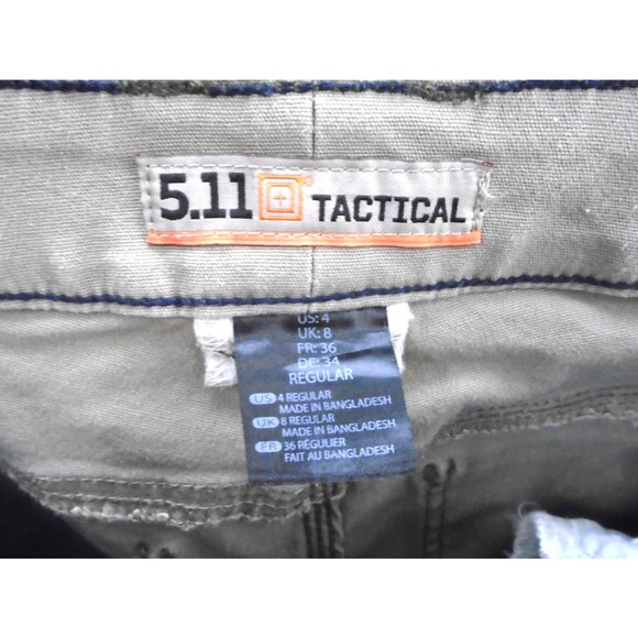 5.11 Tactical Avalon Pant 64449-070 Women's Size 4 (31x30) Slim Fit Straight leg - Picture 3 of 11